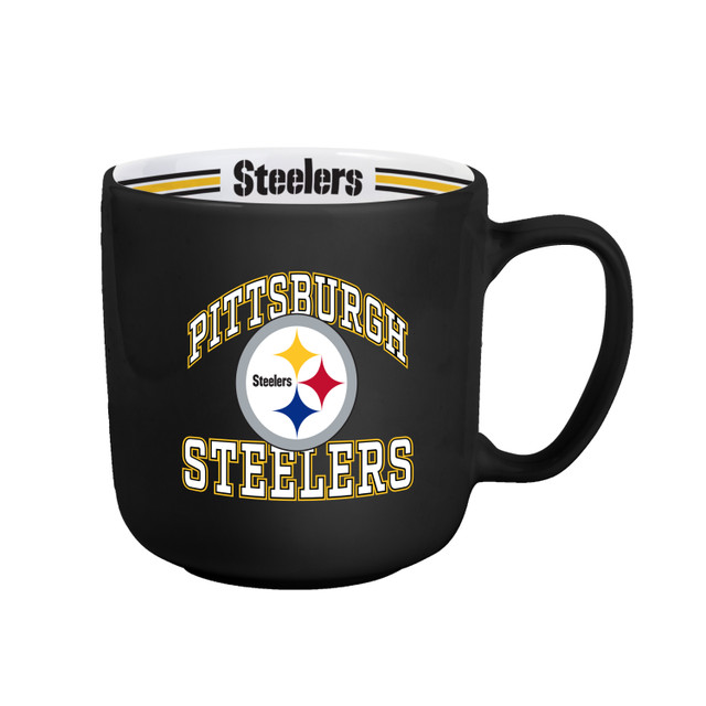 Pittsburgh Steelers Team Stripe Design Coffee Mug 15oz