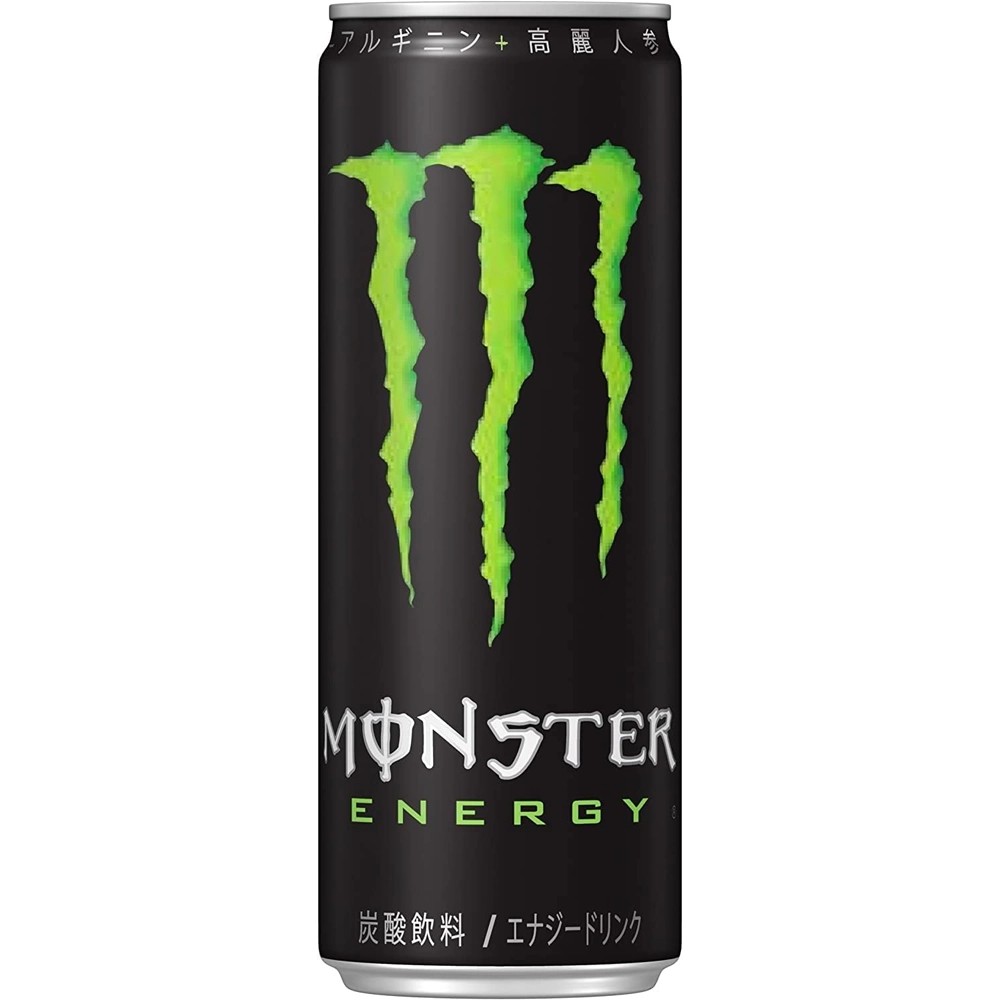 Asahi Monster Japan Energy Drink Black Original 12oz Pack of 12
