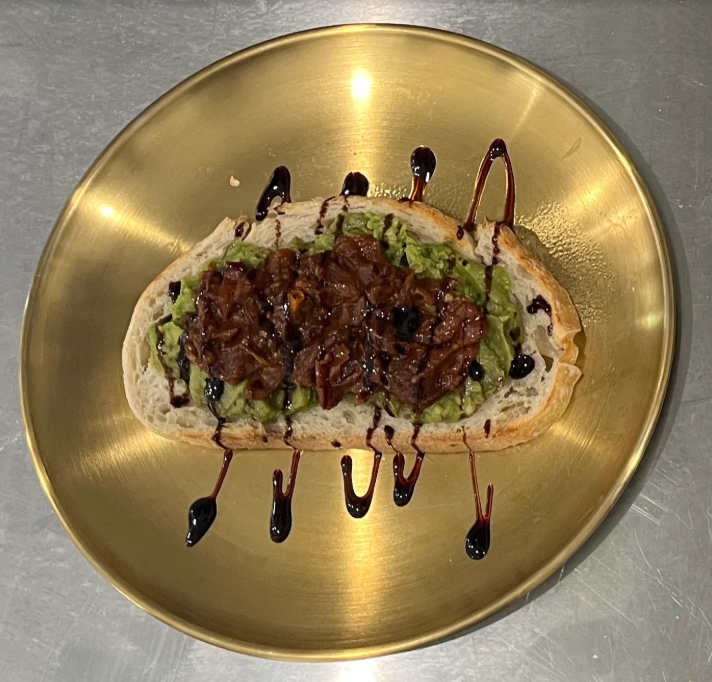 Jam & Balsamic Avocado Toast at BubbleBrew