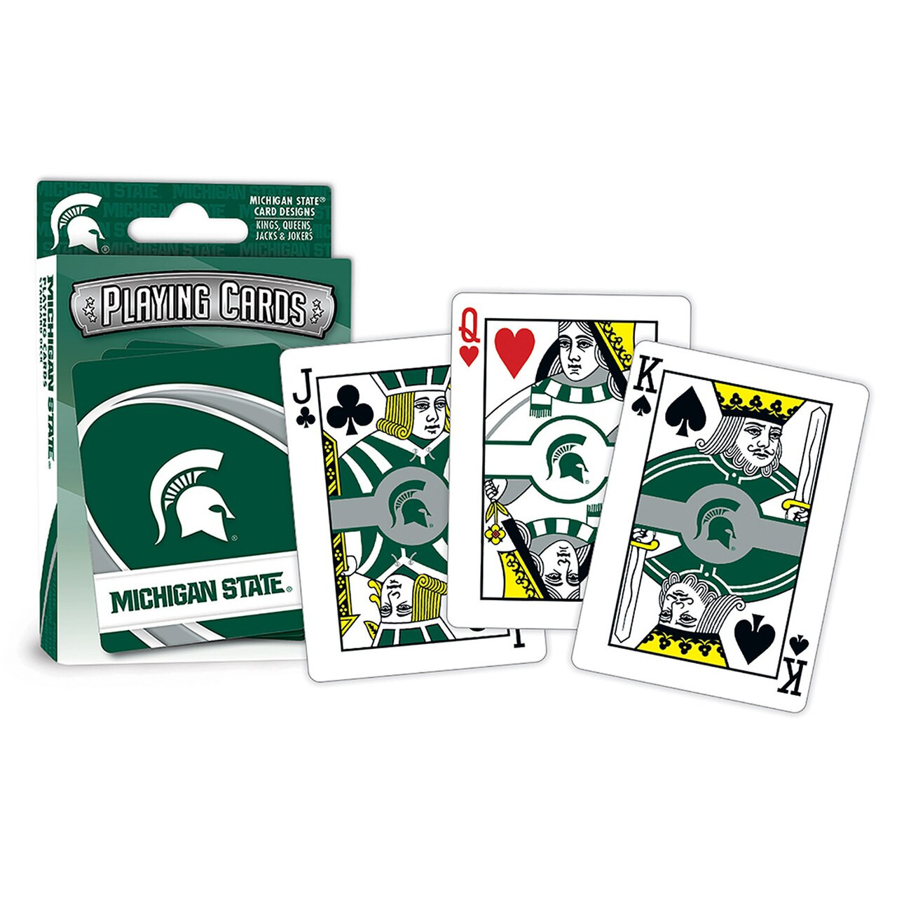 Michigan State Spartans Logo Playing Cards