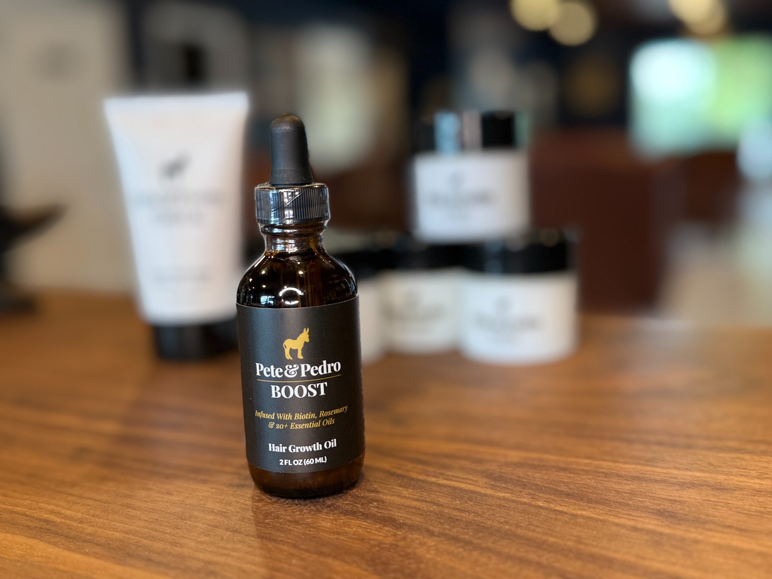 Pete & Pedro - Boost Hair & Beard Growth Strengthening Rosemary Oil Serum
