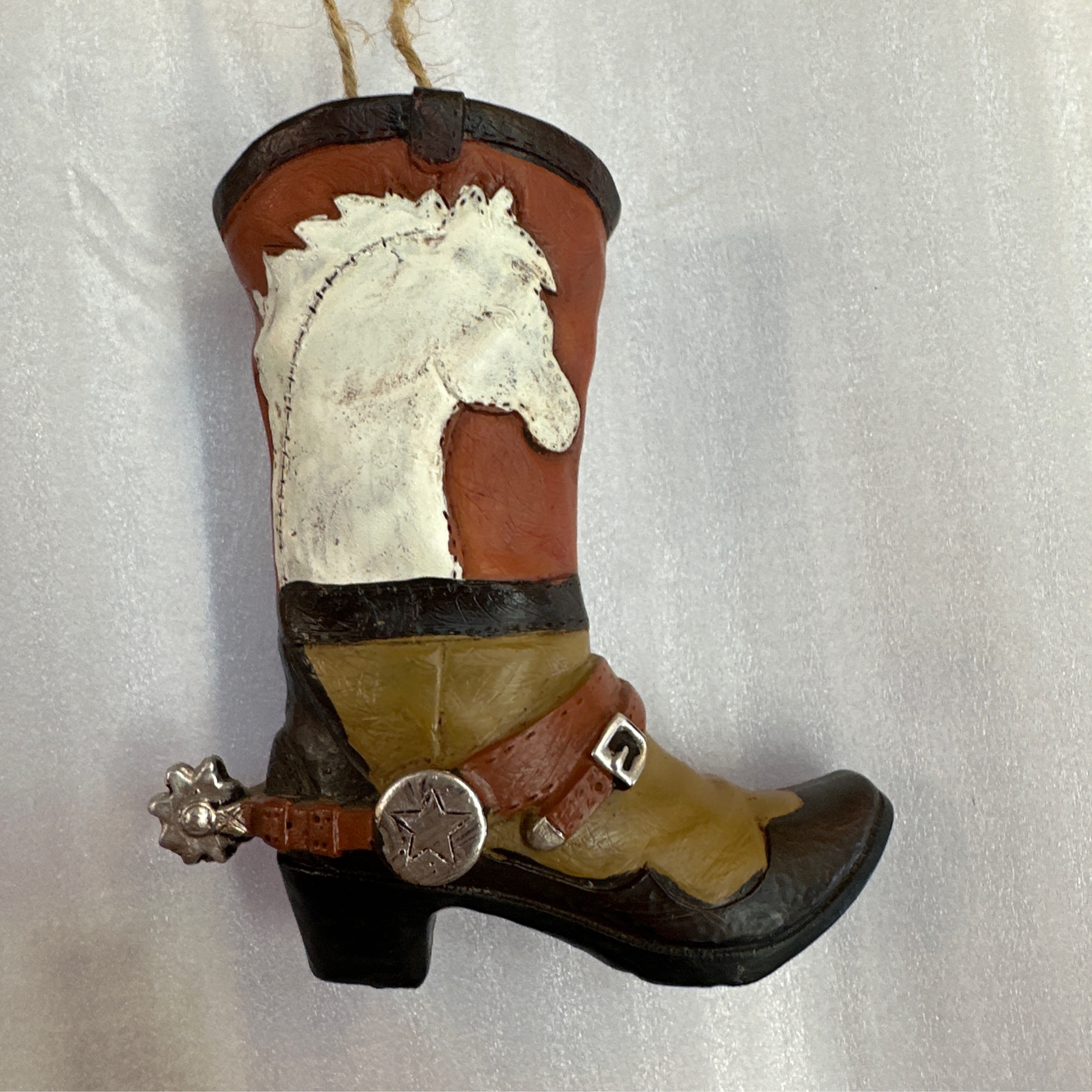 Western Cowboy Boots/Saddle Ornament