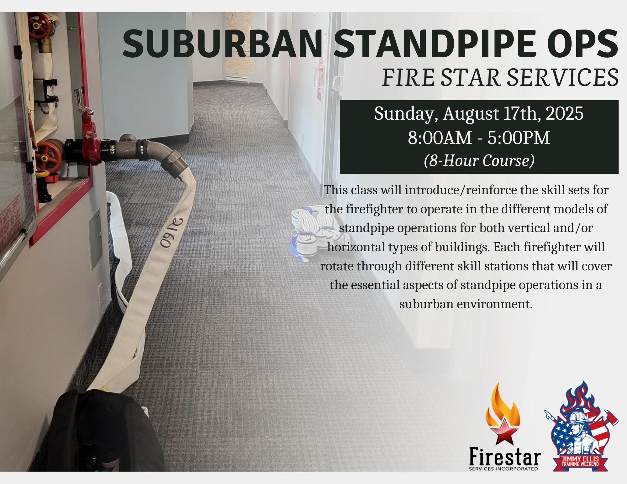 SUNDAY - Suburban Standpipe Ops HOT