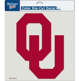 Oklahoma Sooners Perfect Cut Decal 8x8"