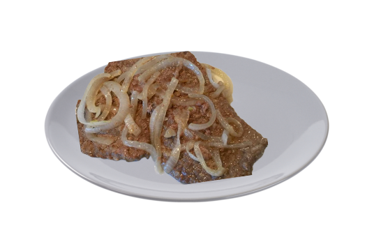 C11 Steak with onions