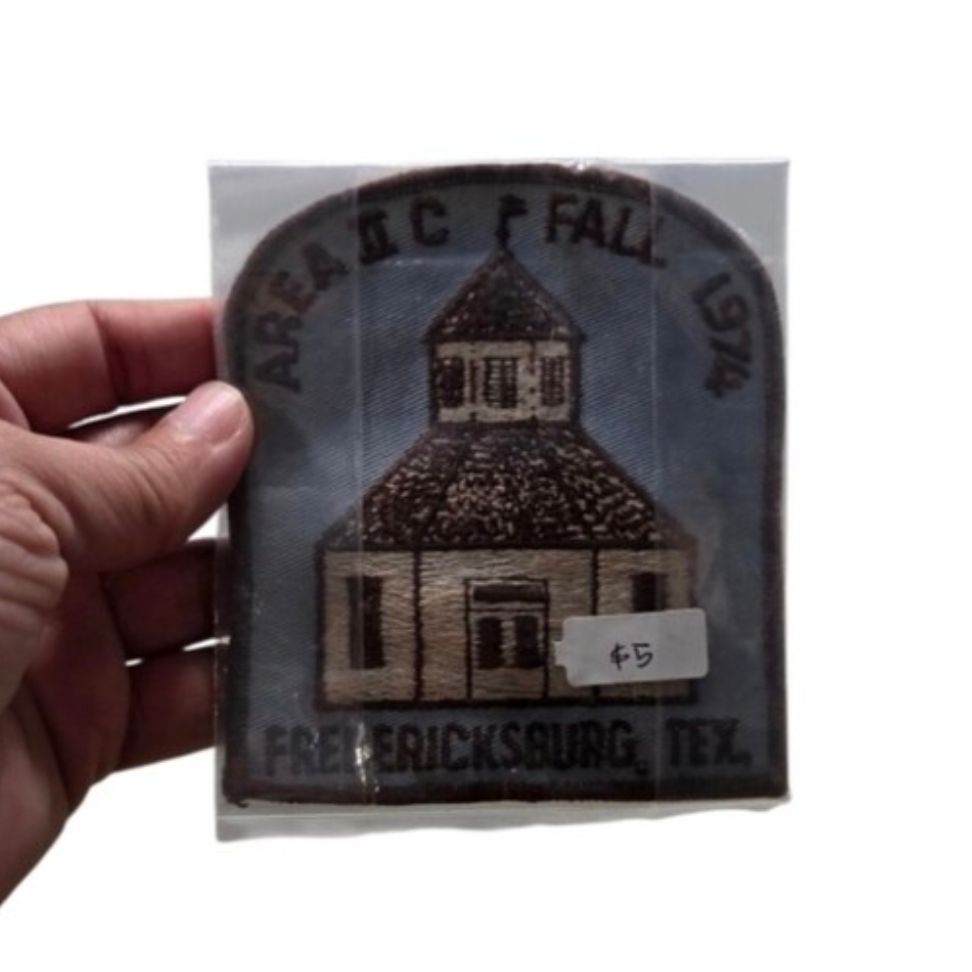 Vintage Fall 1974 Fredericksburg, TX Souvenir Patch