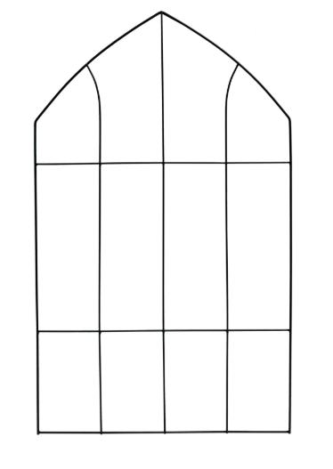 Gothic Wall Trellis