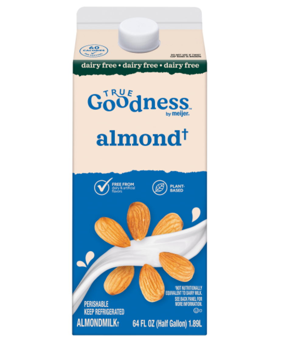True Goodness Original Almond Milk, 64 fl oz
