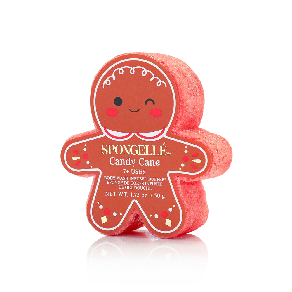 Spongellé Sugar & Spice Gingerbread Holiday Gift Set 6