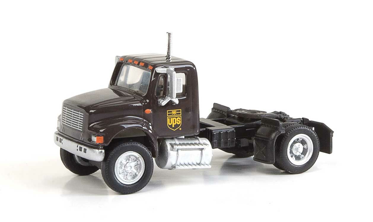 Ups Single Axle Tractor HO Scale