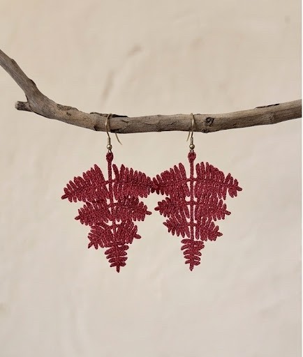 Fern Leaf Earrings