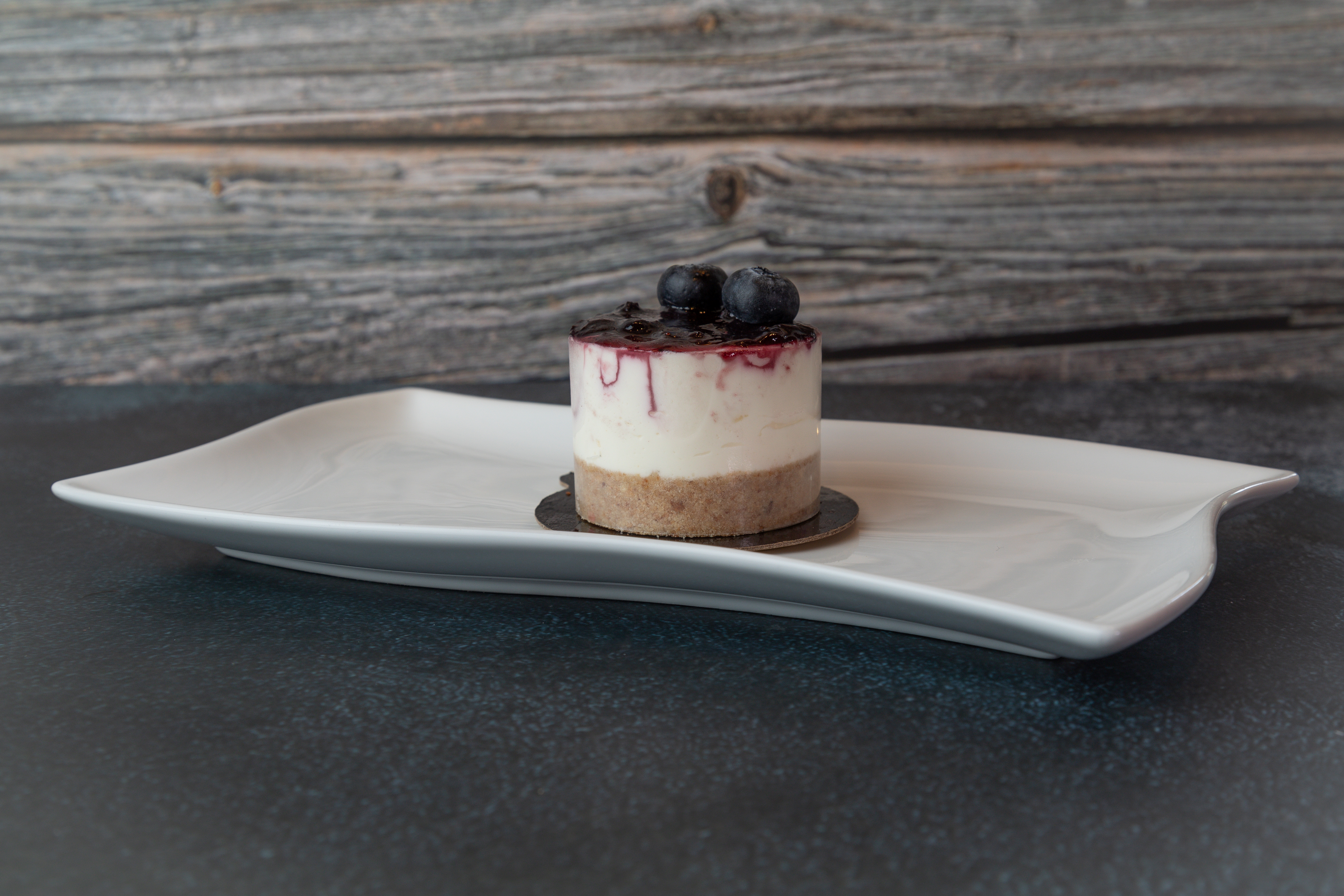 Lavender Blueberry Cheesecake