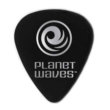 Standard Celluloid Guitar Picks, Black, Medium Gauge, 10-Pack