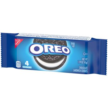 Oreo Cookies Single Serve 4 Cookie Sleeve 1.59 oz 10 ct