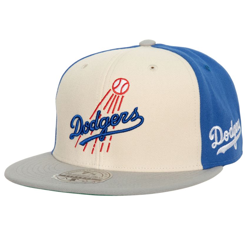 Los Angeles Dodgers Mitchell and Ness Homefield Cooperstown Fitted Hat