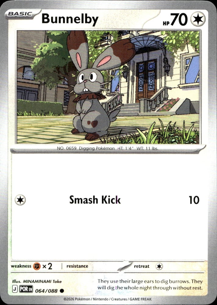 Bunnelby - ME03 64/88