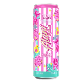 Alani Nu - Sugar Free, Low Calorie Energy Drink - Cotton Candy (12 oz)