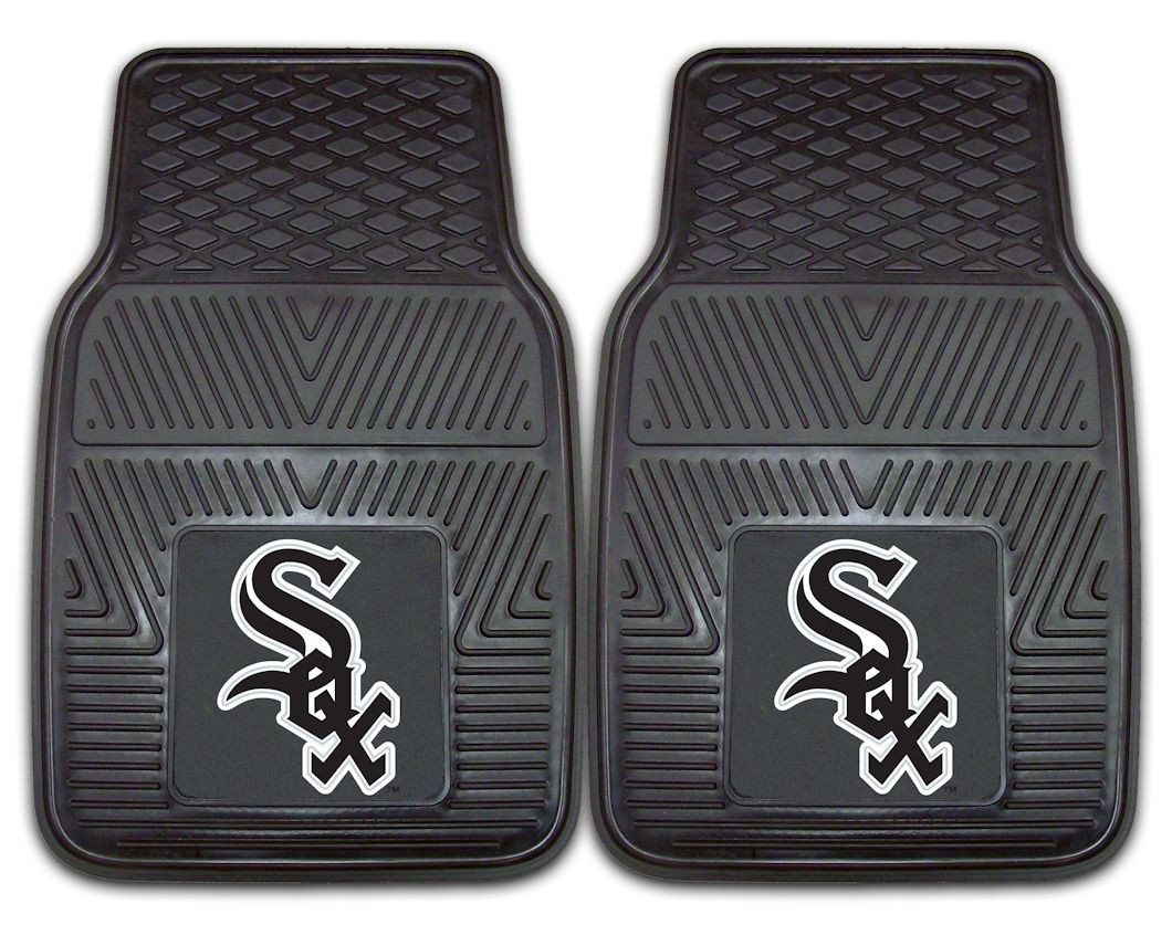 Chicago White Sox Heavy Duty 2-Piece Vinyl Car Mats