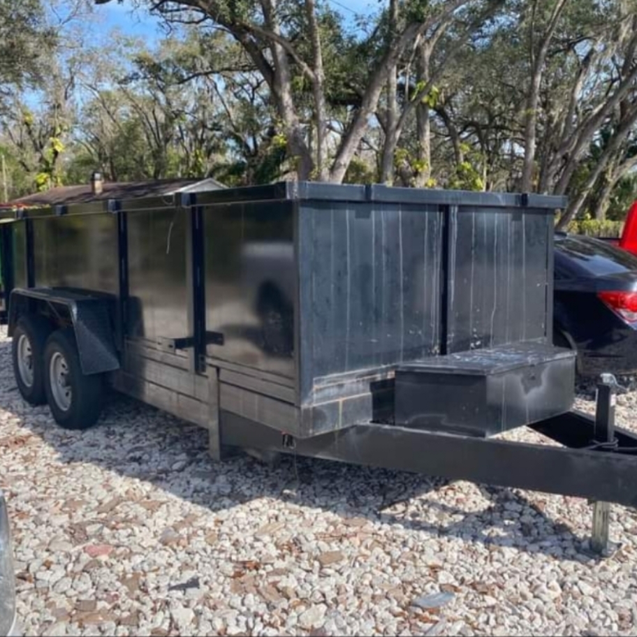 Dump pick up and drop off