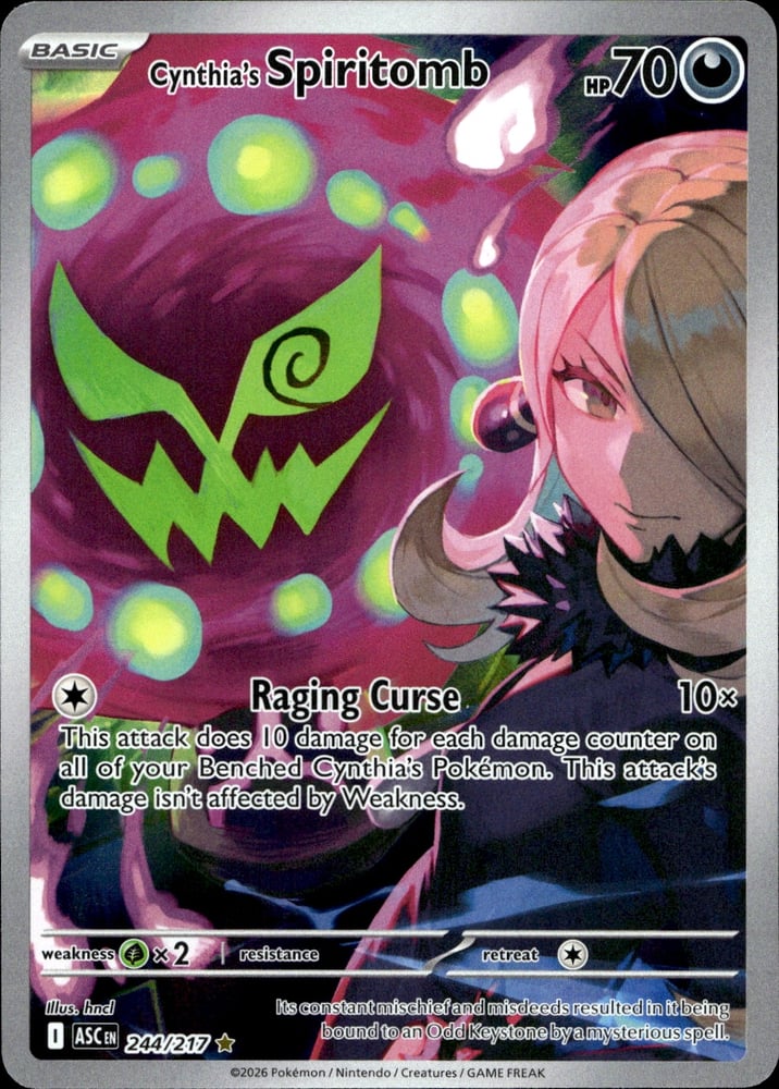 Cynthia's Spiritomb - ME02.5 244/217
