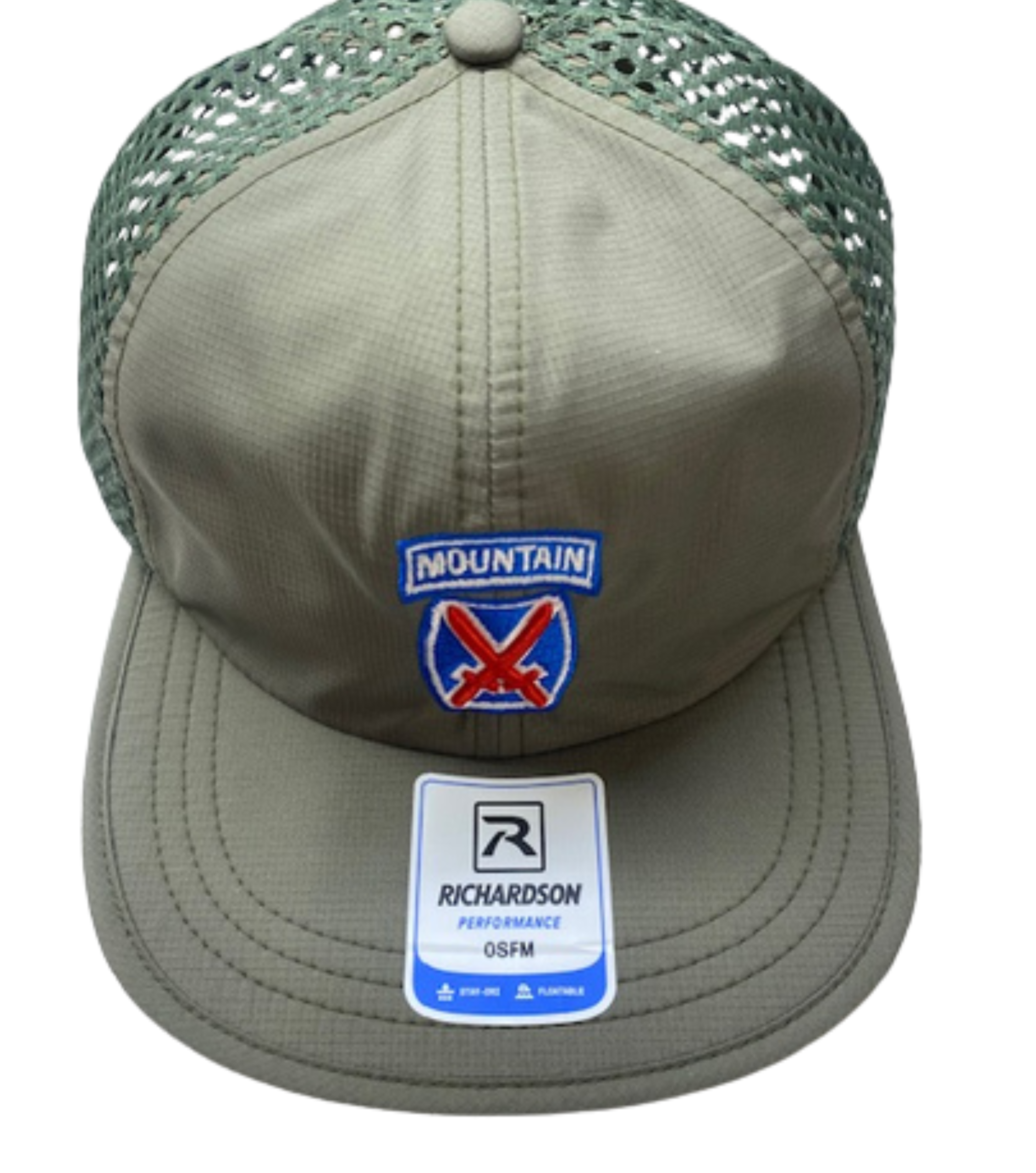 10th Mountain Division Olive Green Camper Hat