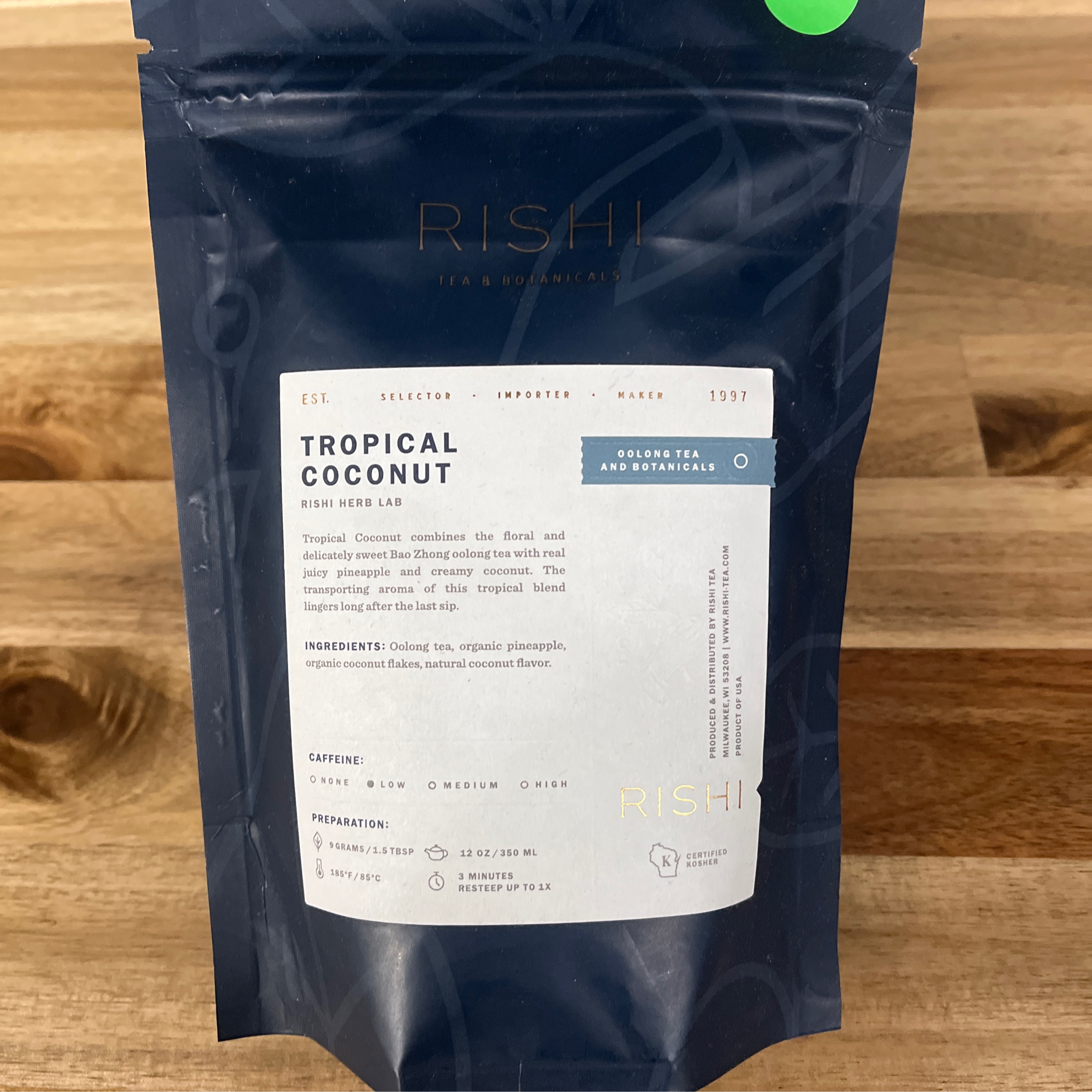 TROPICAL COCONUT TEA RETAIL 4OZ