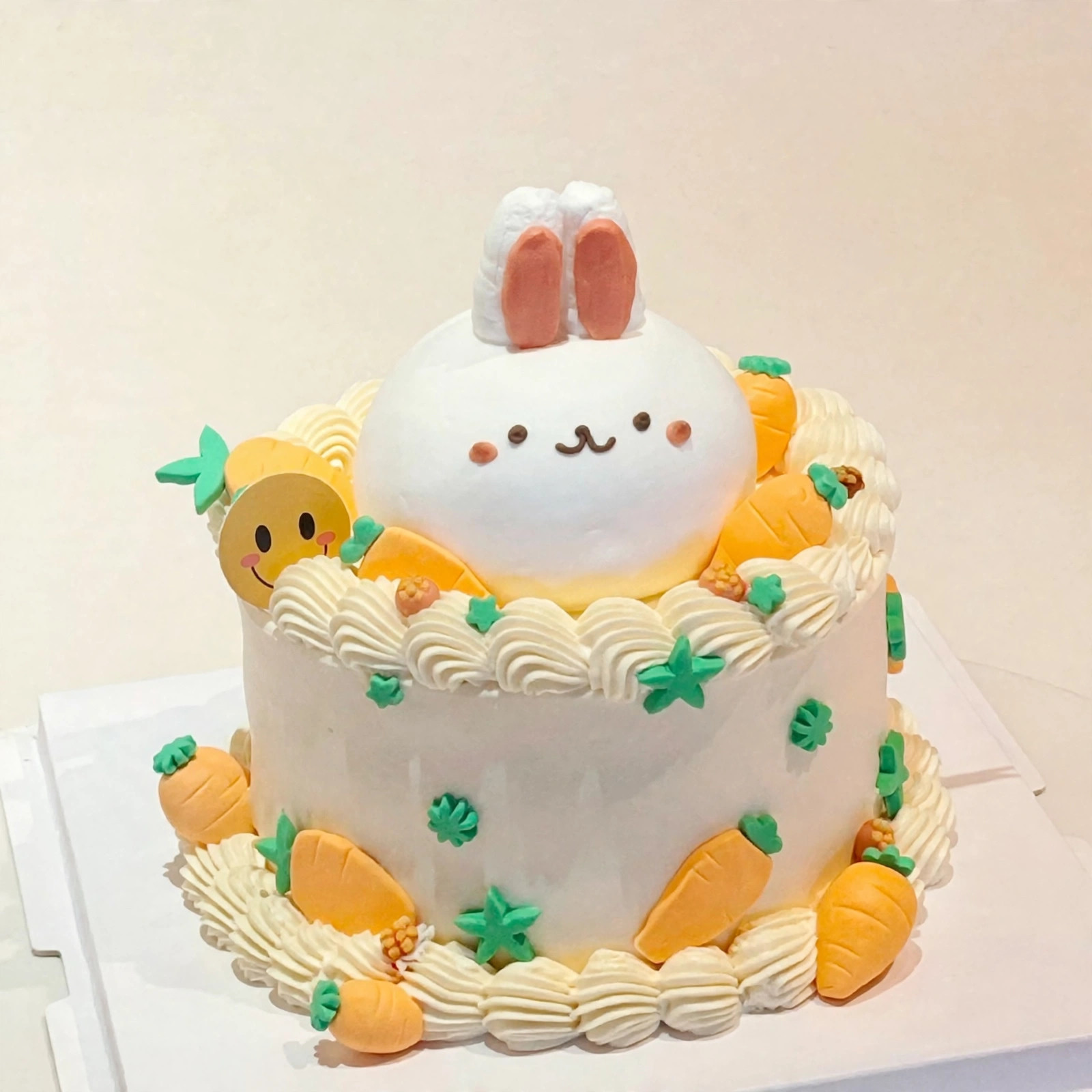 Carrot Patch Bunny Cake — HoneyMe Bakery, Bellevue