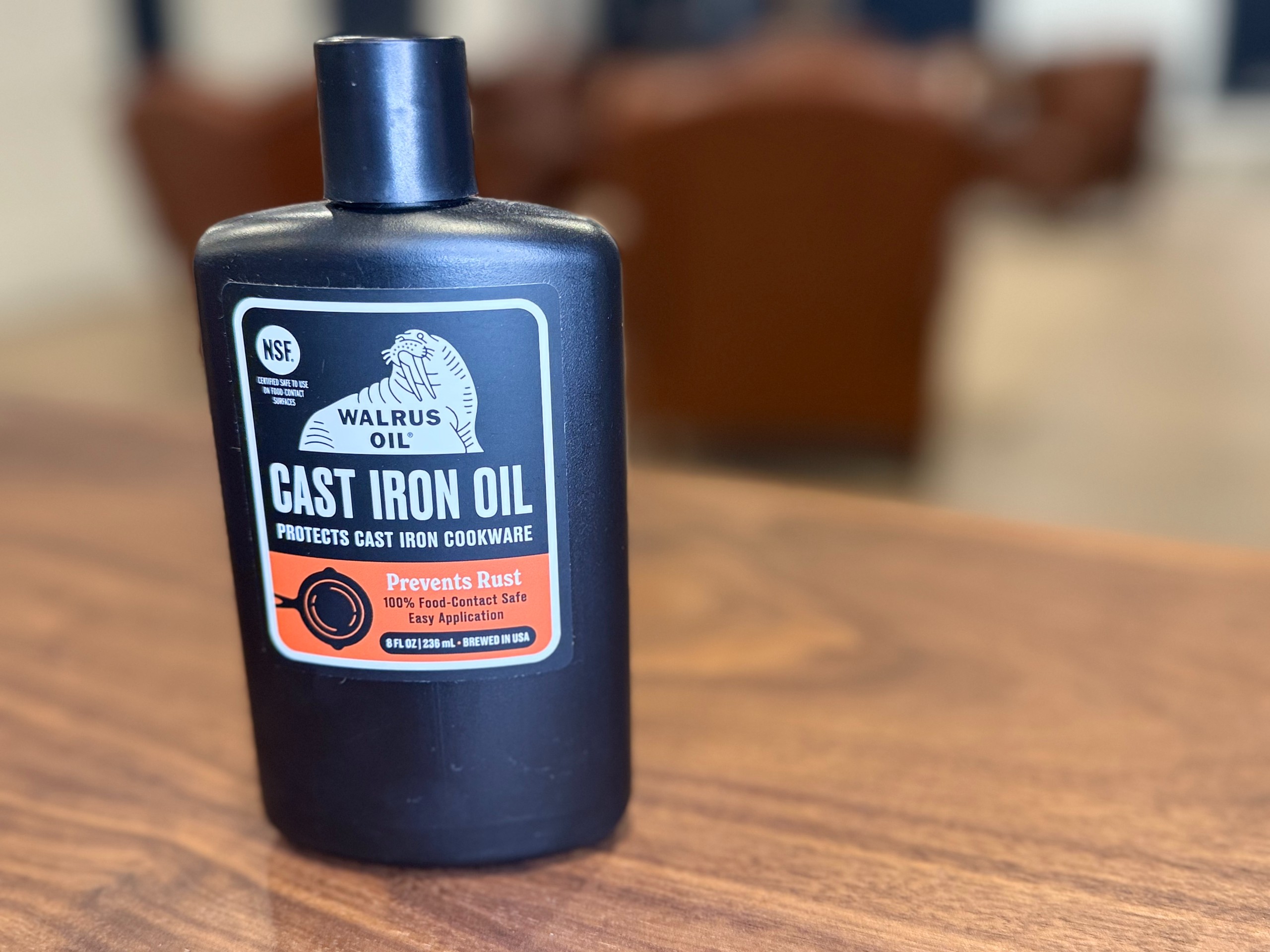 Walrus Oil - Cast Iron Oil, 8oz