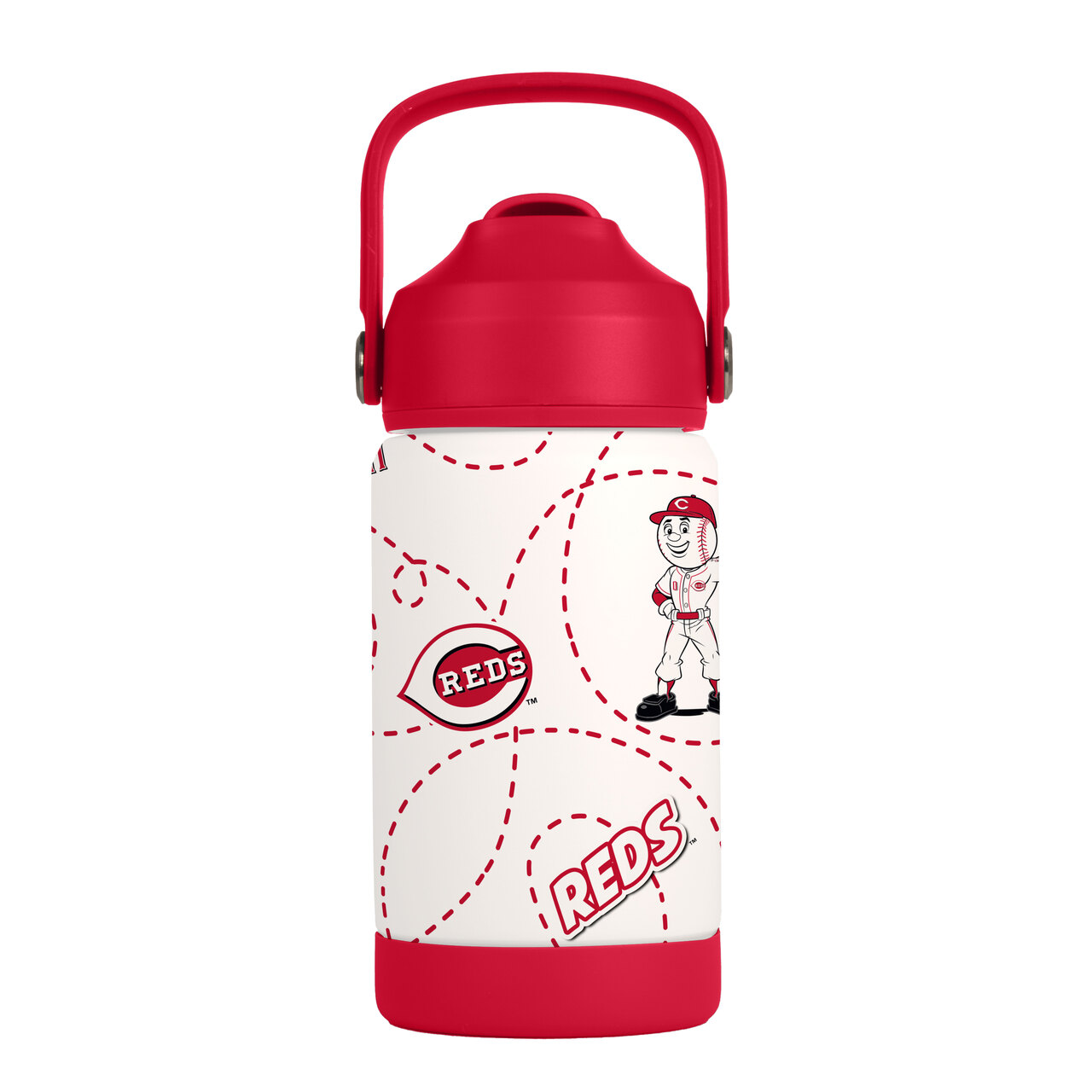 Cincinnati Reds Kids Stainless Steel Mascot Bottle 12oz