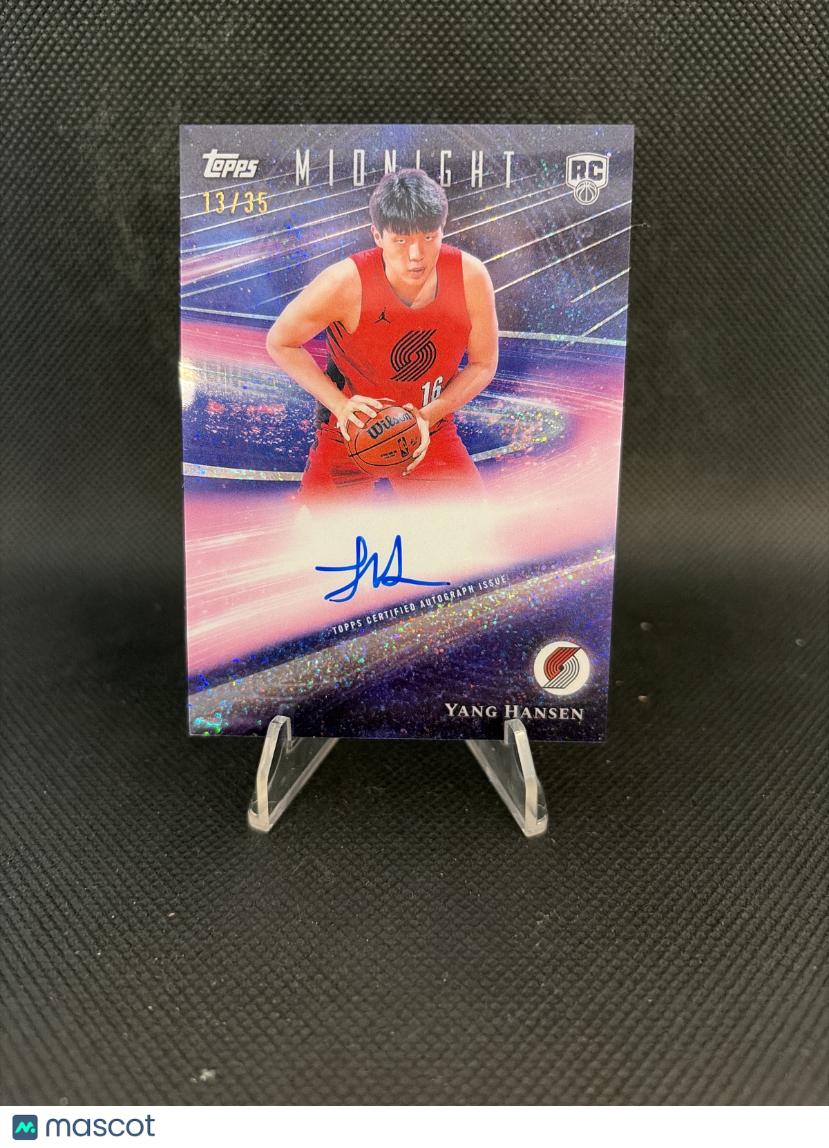 2025 Topps Midnight Yang Hansen Rookie Horizon Auto /35