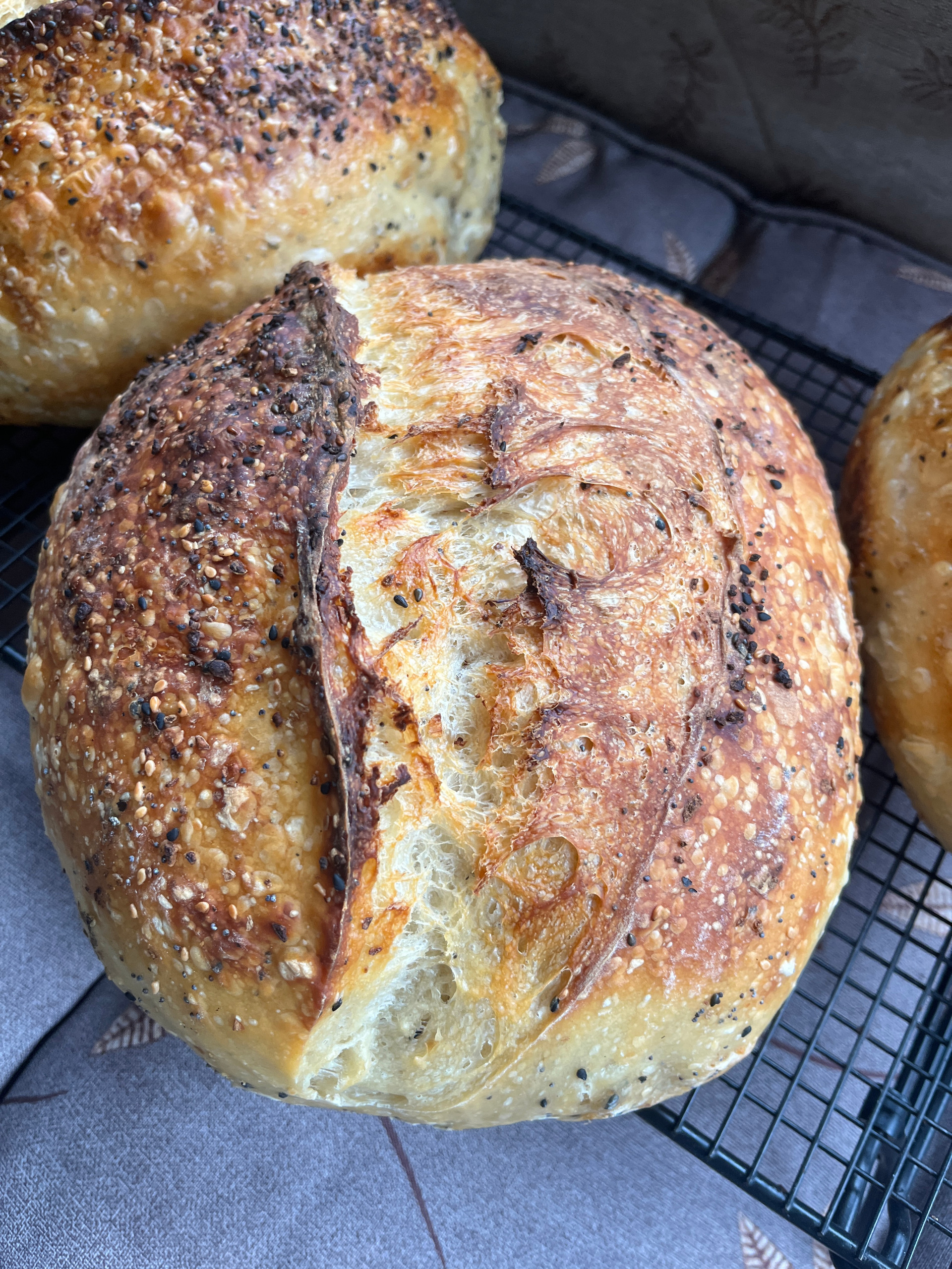 Photo of Sourdough Artisan Loaf - Everything Bagel