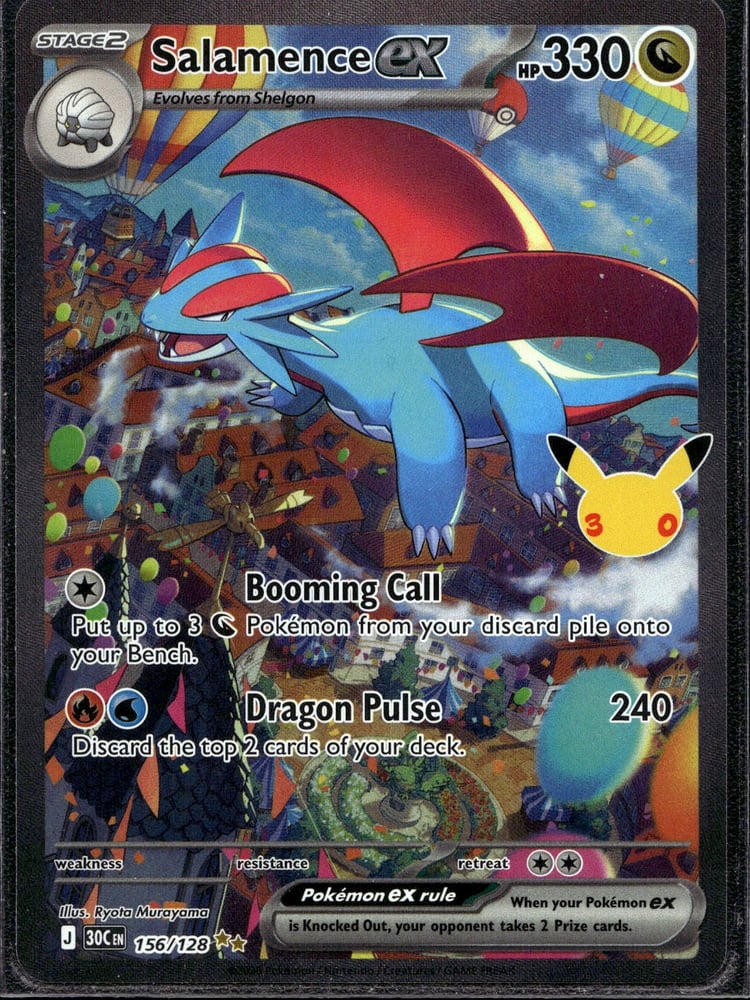 Salamence ex - 30TH 156/128