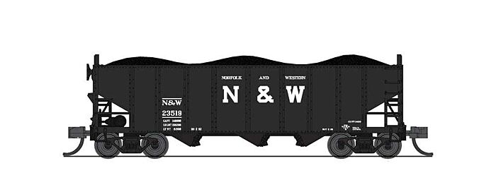 N&W H2a Hopper 24" Lettering 2 Pack B 7143