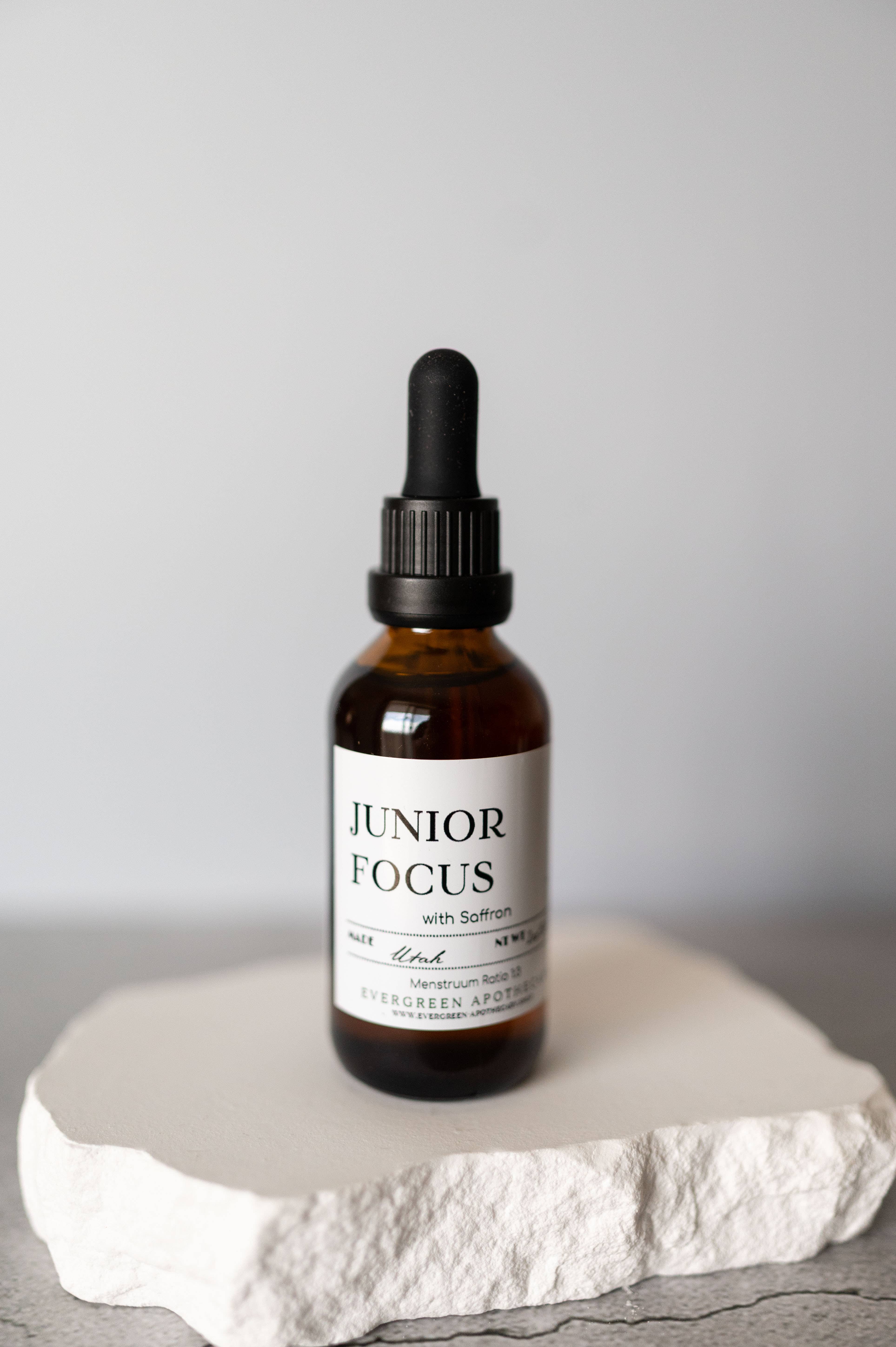 Junior Focus (Saffron) Tincture, Alcohol Free