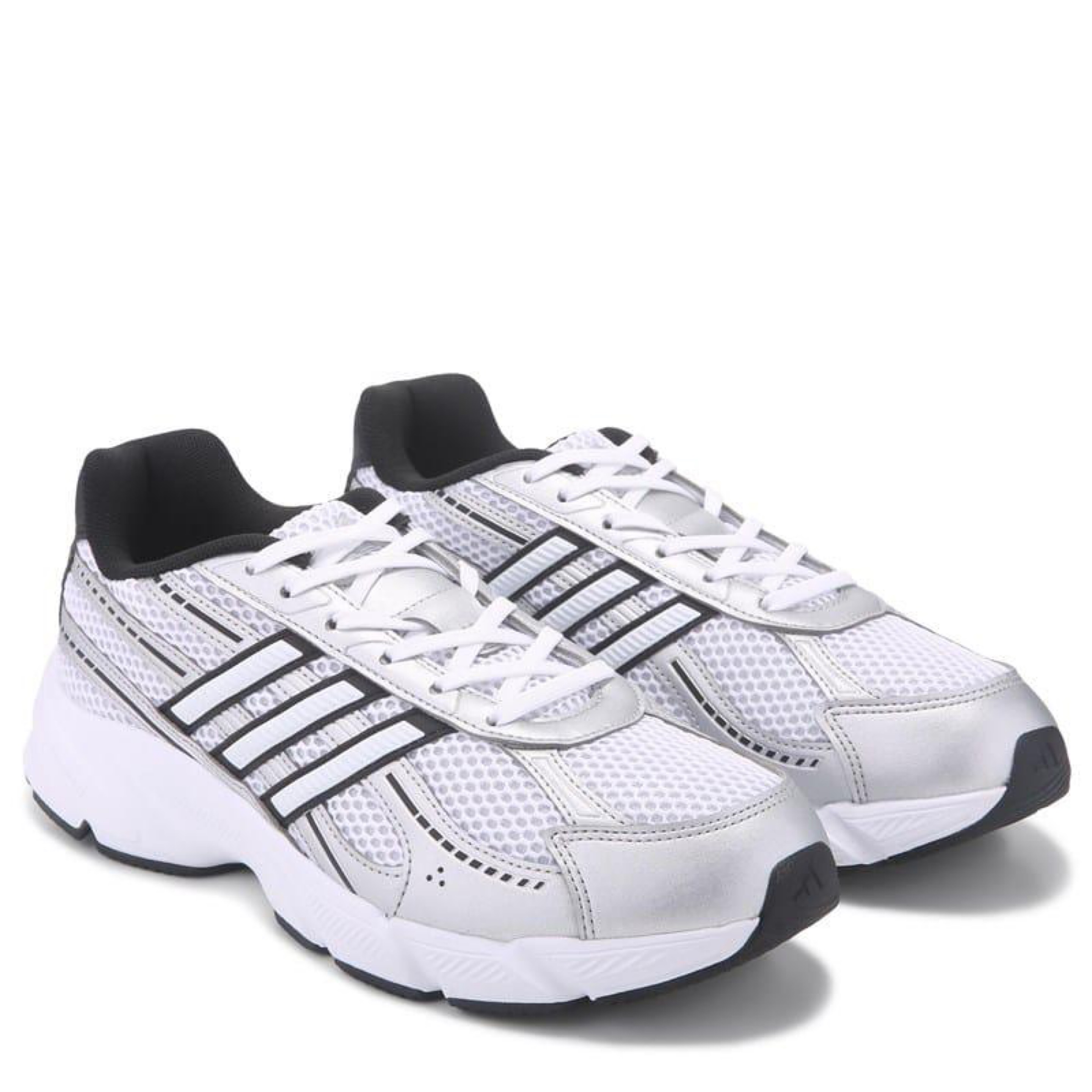Adidas Technochaos 2000 (White/Silver/Black) Sz-12M