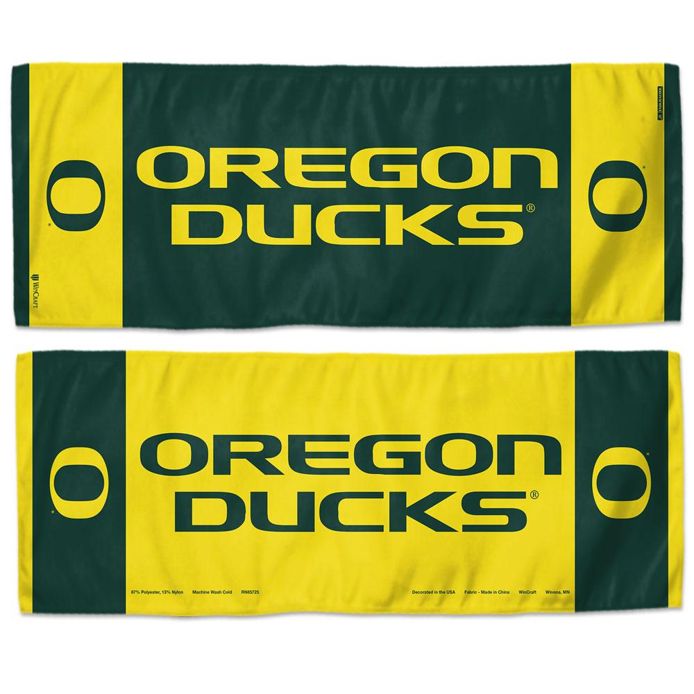 Oregon Ducks Cooling Towel 12x30"
