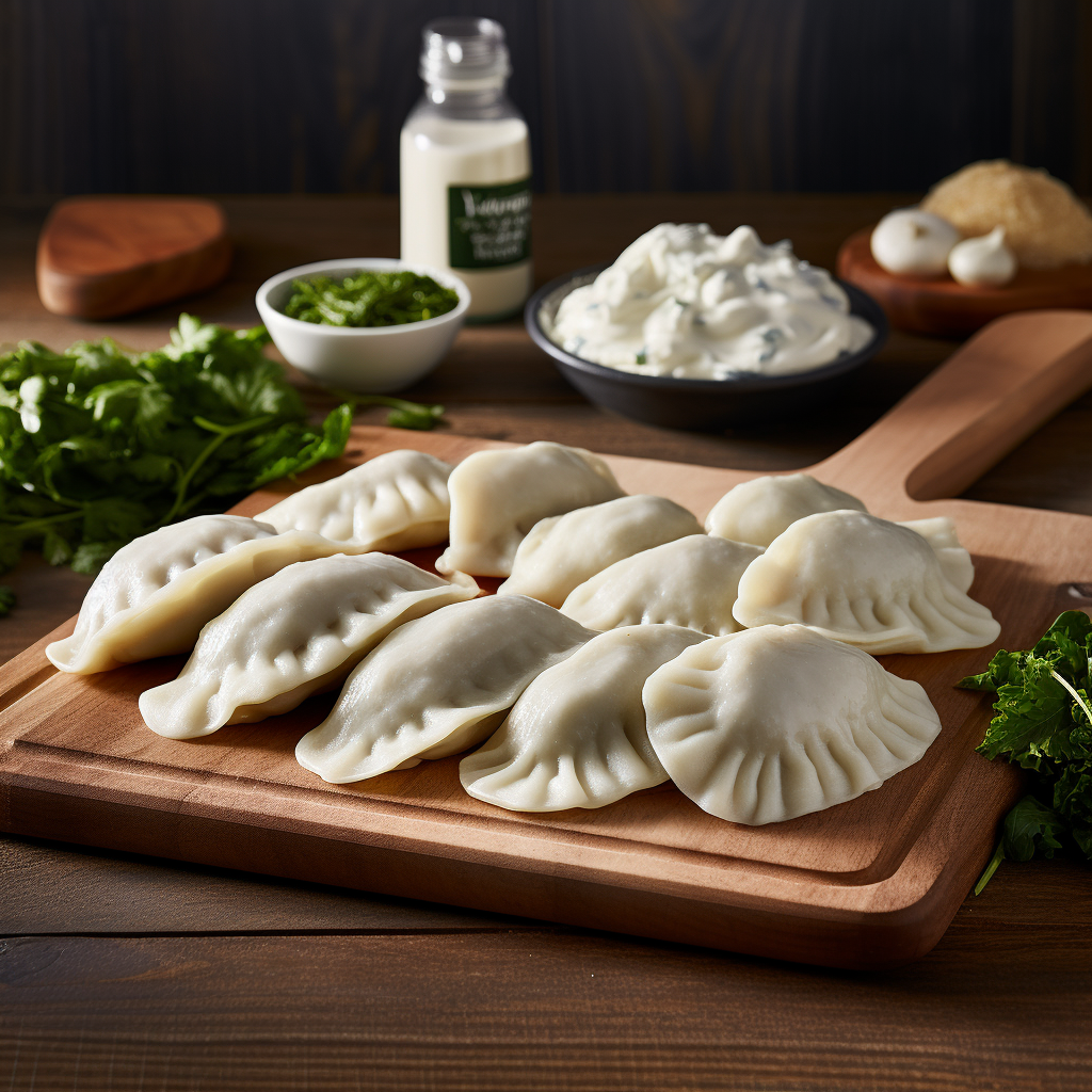 ❄️ Farmer's Cheese and Spinach Pierogi