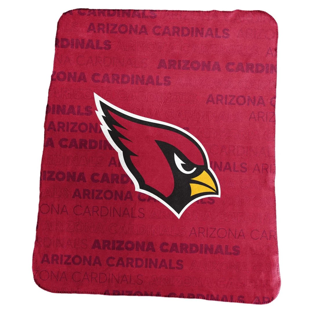 Arizona Cardinals Logo Brands Classic Fleece Blanket 50x60"