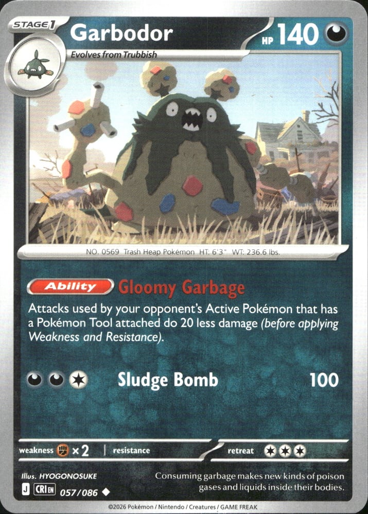 Garbodor - ME04 57/86