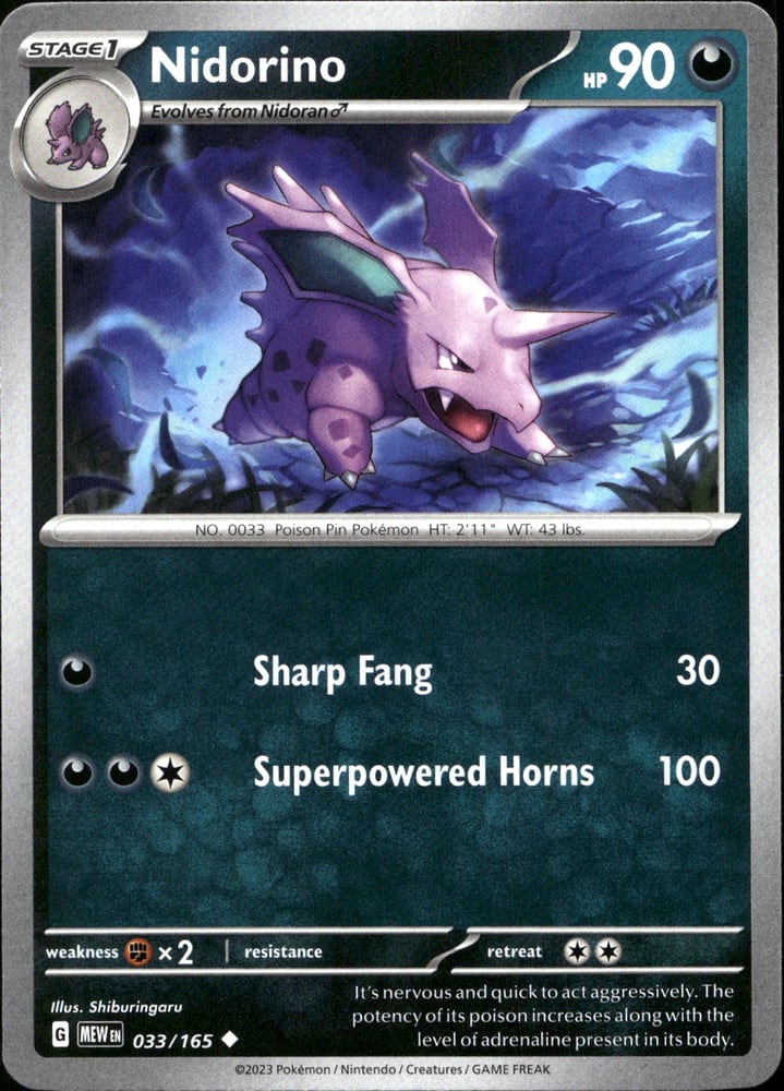 Nidorino - SV03.5 33/165