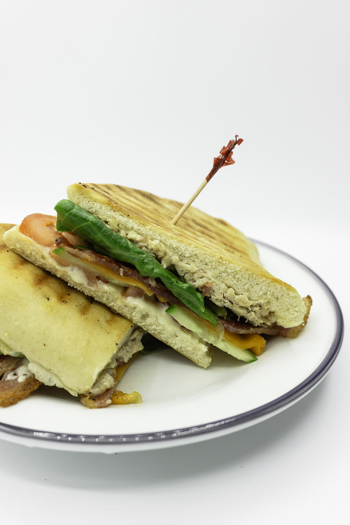 Chicken Bacon Cesar sandwich