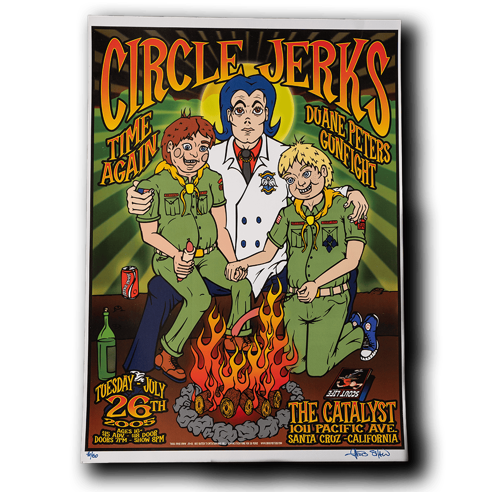 The Circle Jerks -- July 26th 2005 [Poster]