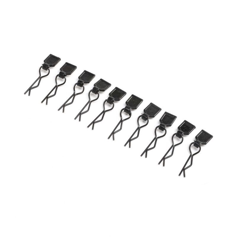 Body Clips Black Small