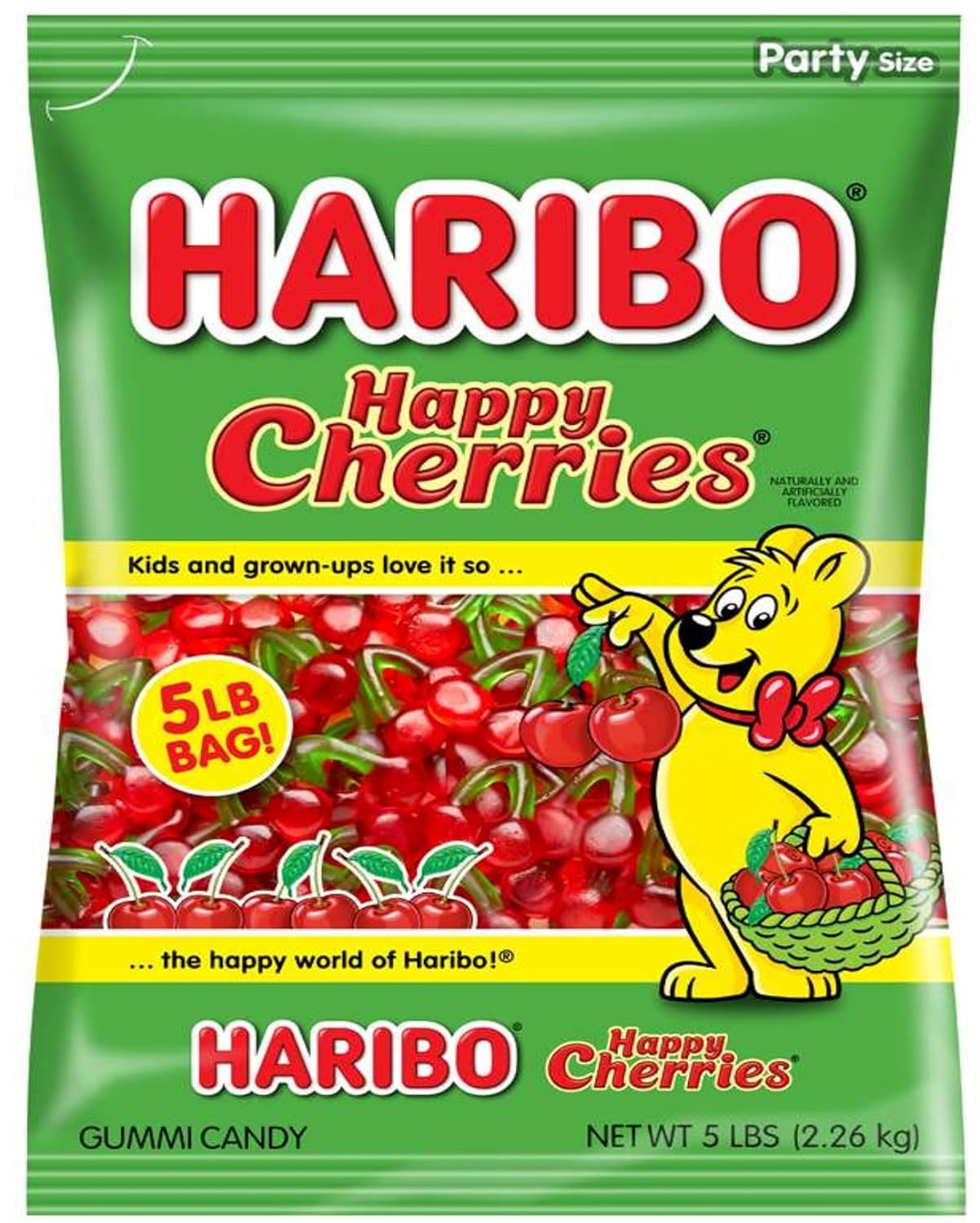Haribo Happy Cherries 5 Pound Bag