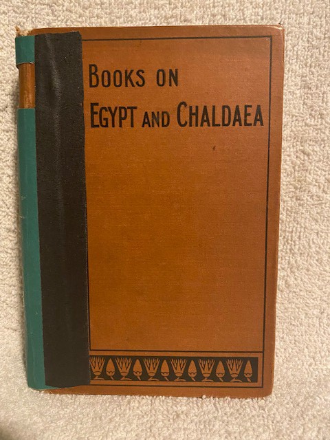 Books on Egypt and Chaldaea/Wallis Budge