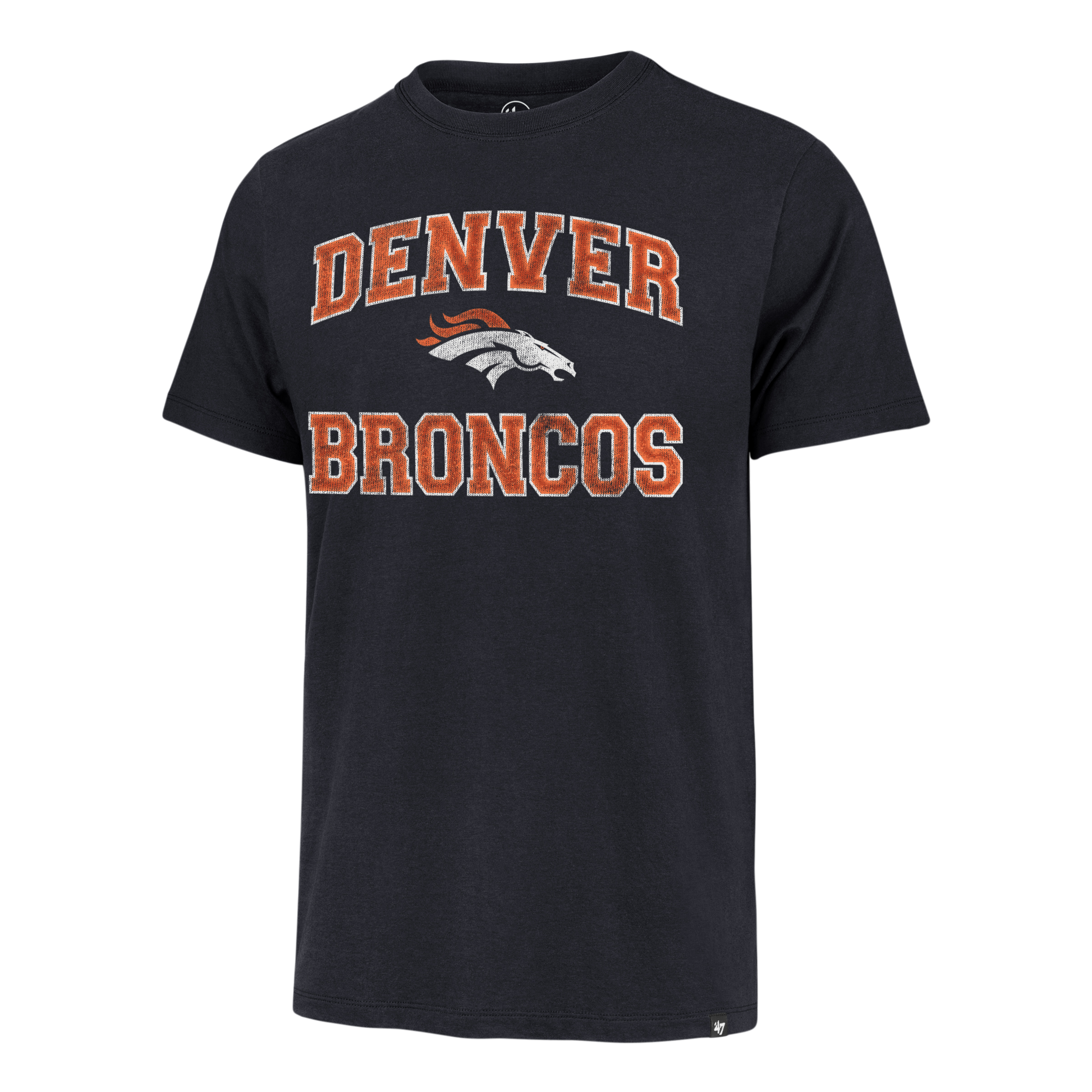 Denver Broncos Atlas Blue Union Arch '47Brand Franklin Shirt