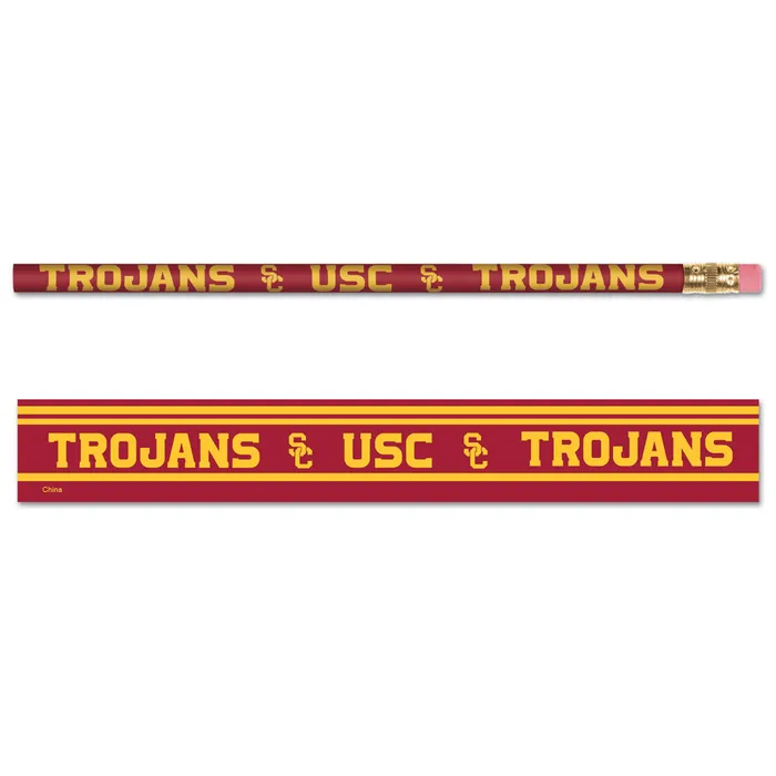 USC Trojans Pencil Set 6 pack