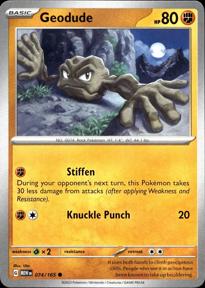 Geodude - SV03.5 74/165