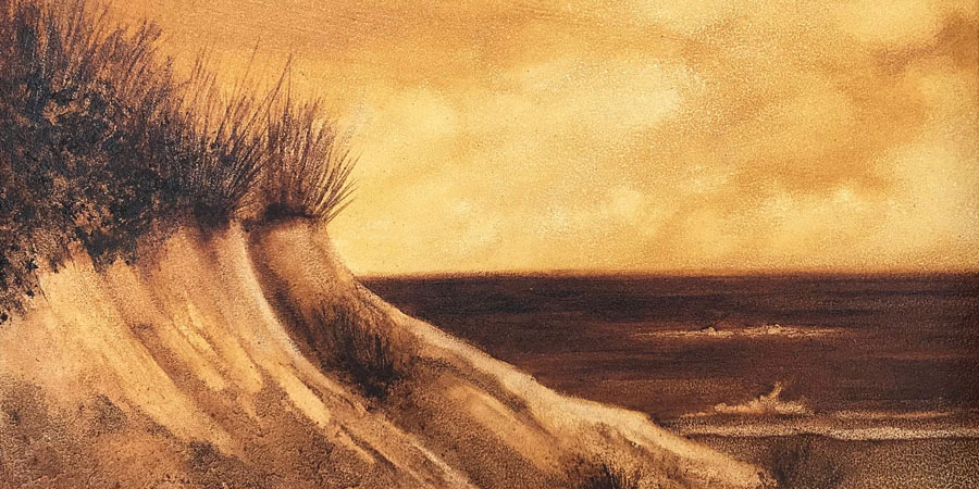 Coastal Dunes oil paint class