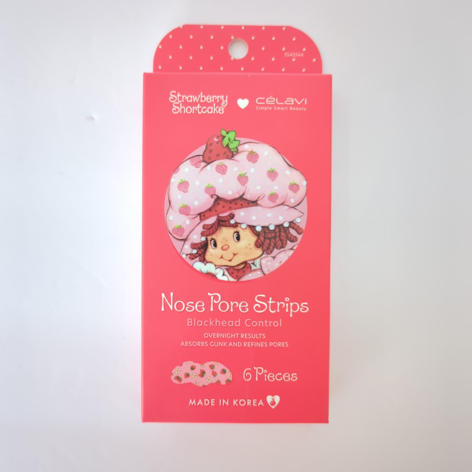 Celavi Strawberry Shortcake Nose Pore Strips